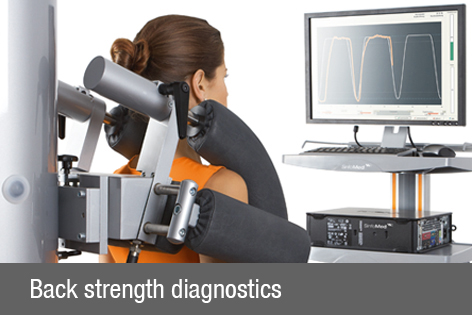 Back strength diagnostics